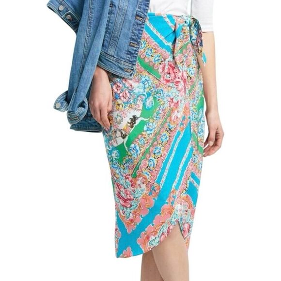 New Bette Wrap Skirt by Maeve, Anthropologie, size 10 - Picture 6 of 7